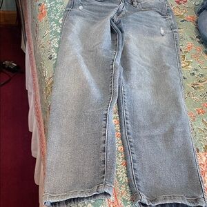 Kensie Blue Straight Leg Jeans